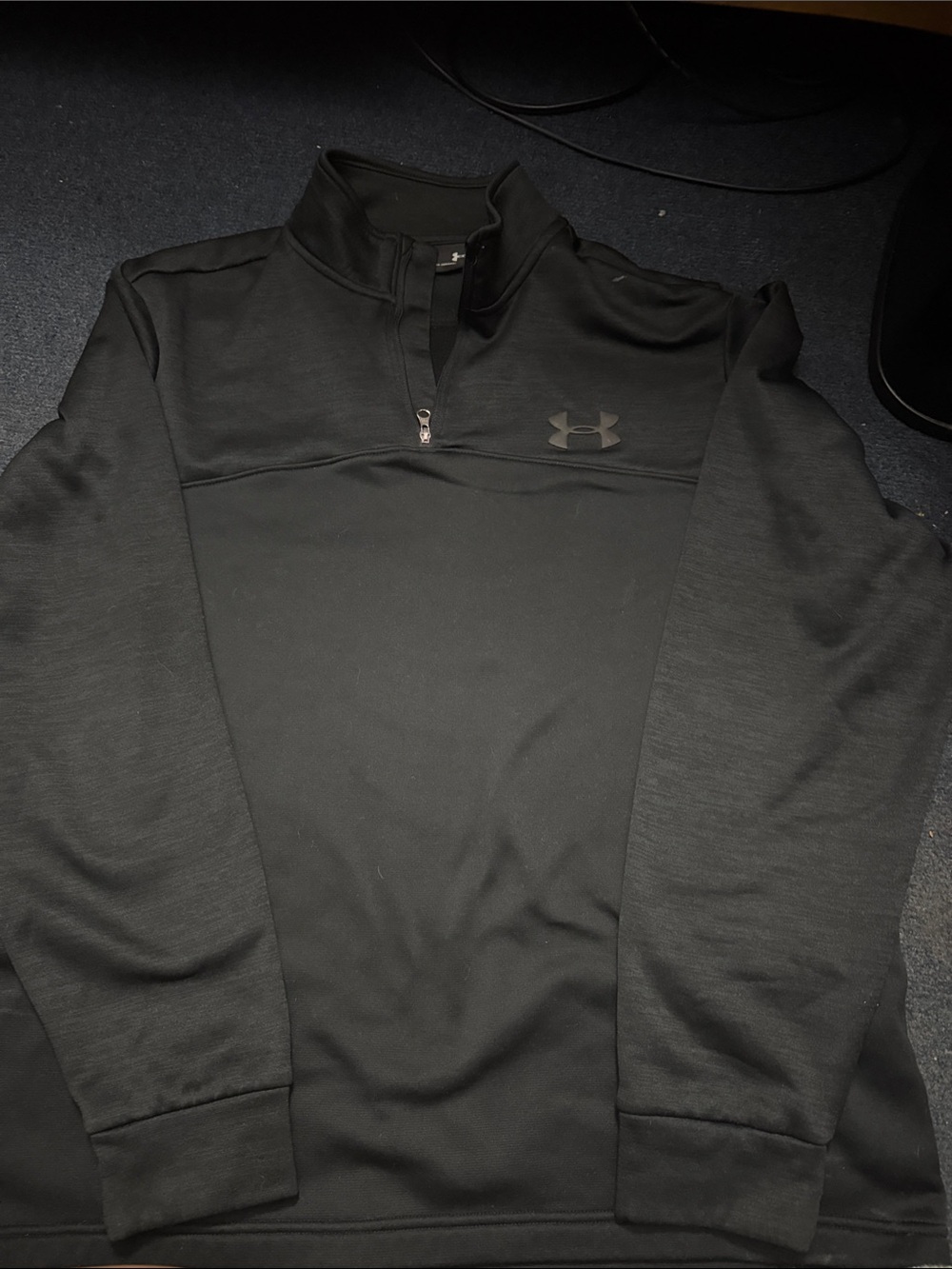 Under Armour Black Men's Half-Zip Performance Pullover